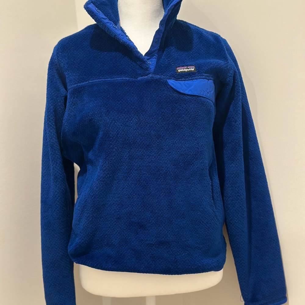 Patagonia Blue Fleece Pullover